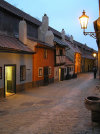 Czech Republic - Prague / Praha (Bohemia) / PRG:  Zlatá ulièka, the Golden Lane - photo by J.Kaman